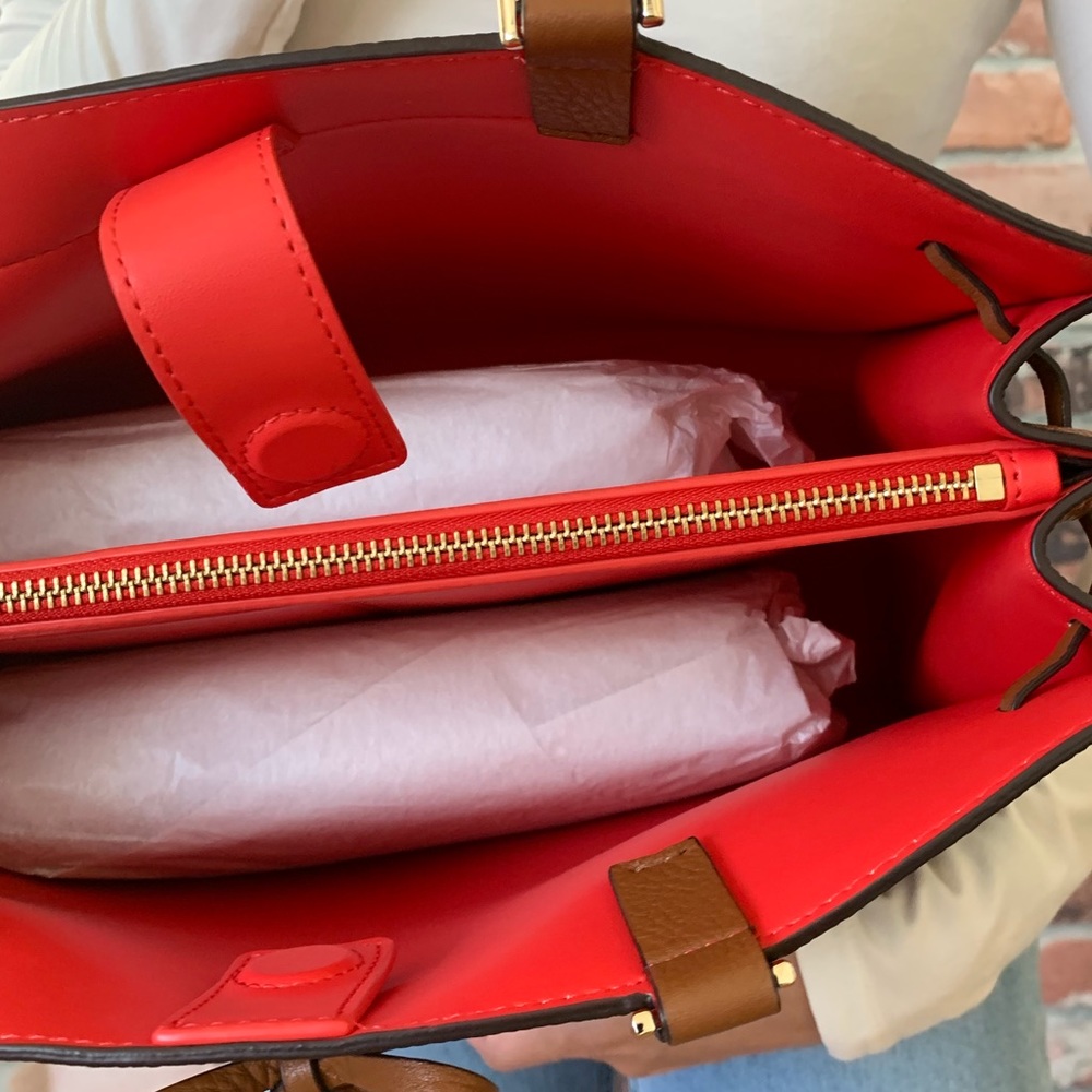 Kate spade LARGE Hayes tote warm ginger handbag - Picture 6 of 8